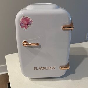 Flawless Mini Fridge with Rose Gold Accents